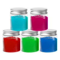 20 sztuk 30/50/60/80/100/120/150ml puste plastikowe przezroczyste pojemniki na kosmetyki pojemnik na kosmetyki wyczyść Jar krem do twarzy próbki Pot pojemnik 5